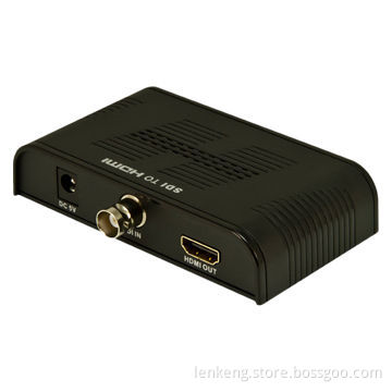 SDI to DVI/HDMI® Converter, 75Ω Impedance, 5V DC/1A Power Supply